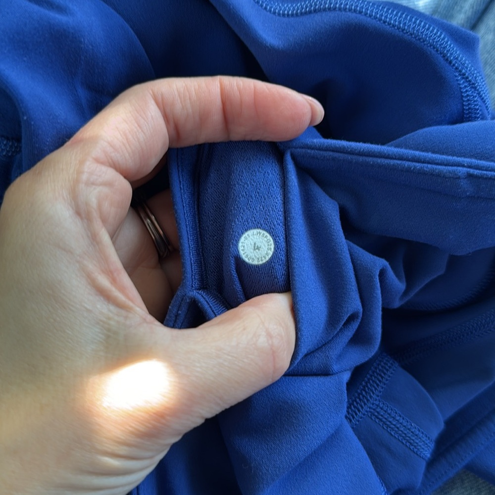 E2 Lululemon‎ Groove High Rise Blue Flared Pants - Picture 12 of 12